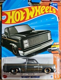 Hot Wheels '83 Chevy Silverado Gray 157/250 🔥🔥