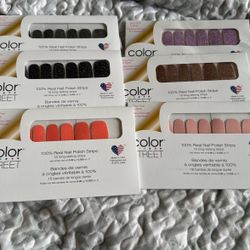 Glitter Color Street Nail Polish 