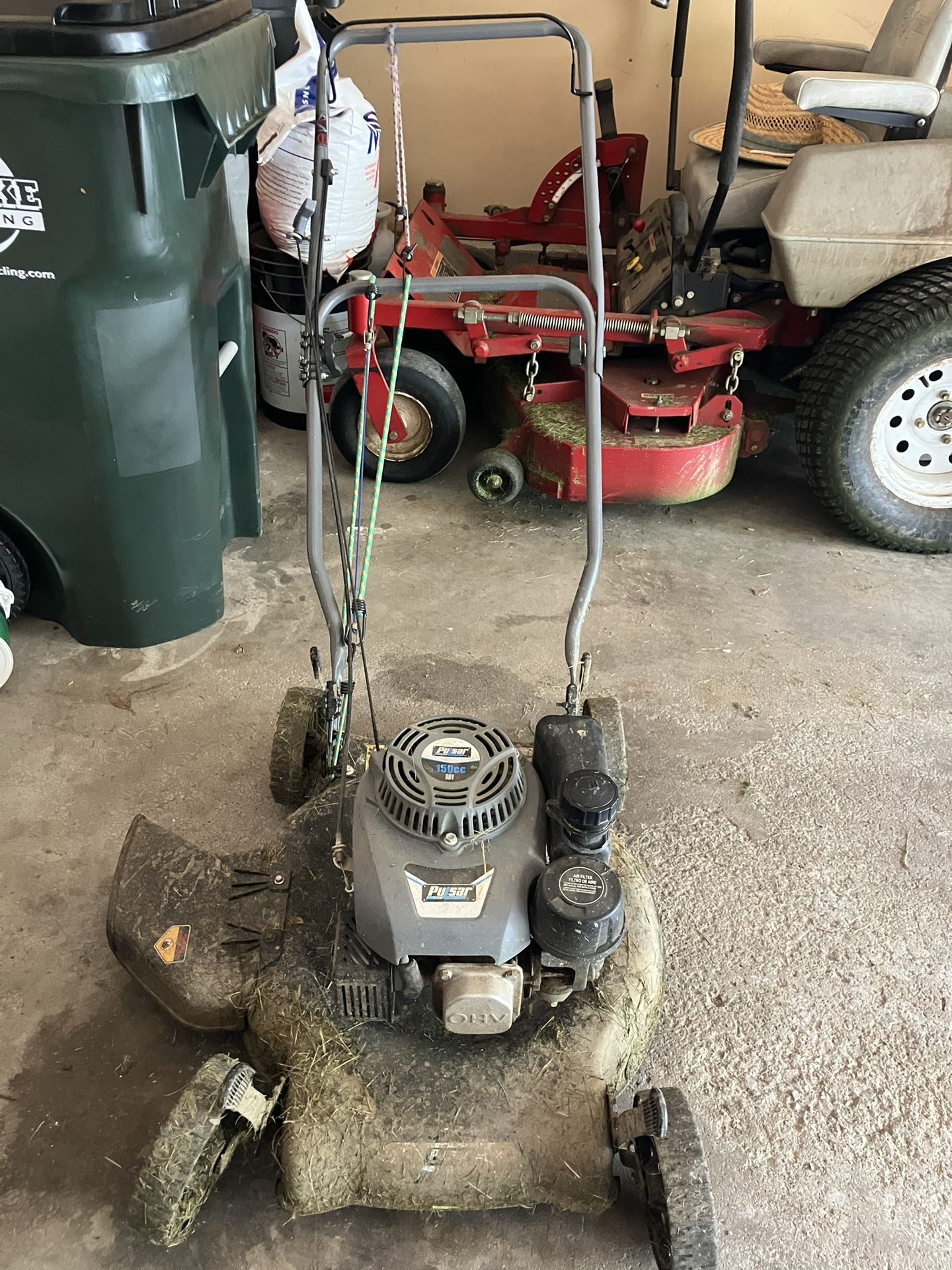 Mower For Parts Engine Starts On First Pool