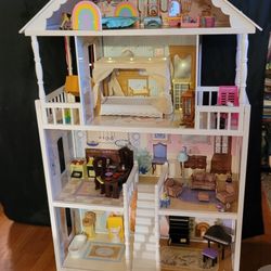 Doll House Kids Kraft   With Accessories 
