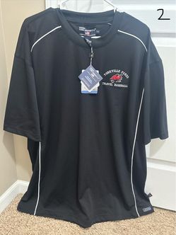 *NEW* Adult Yorkville Foxes Travel Baseball Short Sleeve Shirt-Size XXL