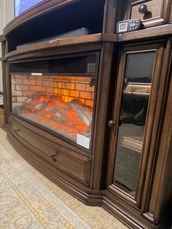 Beautiful fireplace