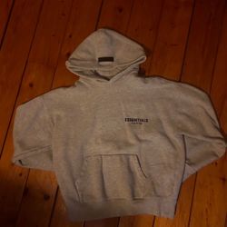 Gray Essentials Hoodie Men’s Small
