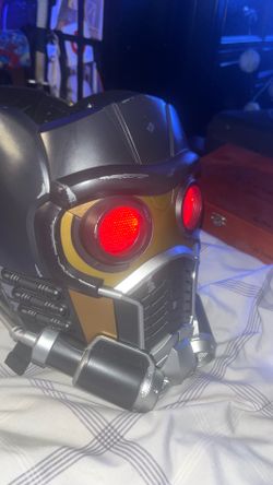 Hasbro Marvel Legends Series Star-Lord Electronic Helmet, a 1:1 scale adult roleplay