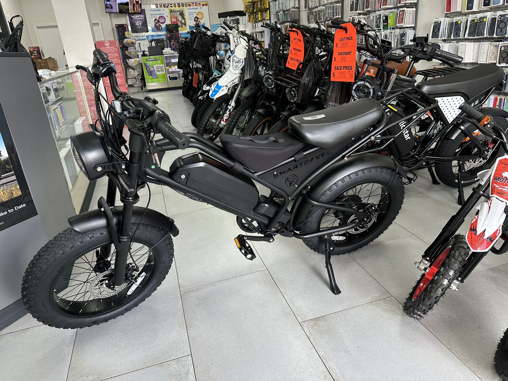 Smart Travel Electric Bicycle 28MPH! Finance For $50 Down Payment!!