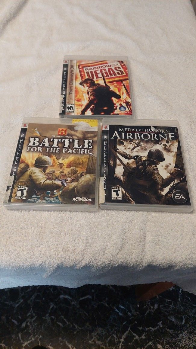 3 Ps3 Games