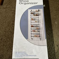 Over door shoe organizers