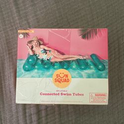 Sun squad Connected Swim Tubes 6FT Long