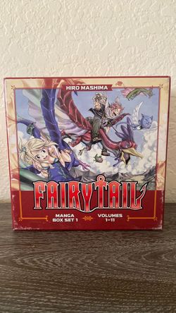 Fairy Tail Manga Box Set 1 Volumes 1-11 Used