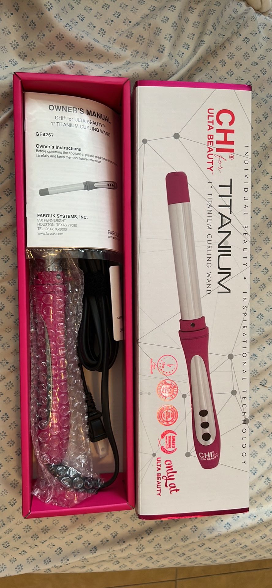 Chi Titanium 1 Curling Wand for Sale in New York NY OfferUp