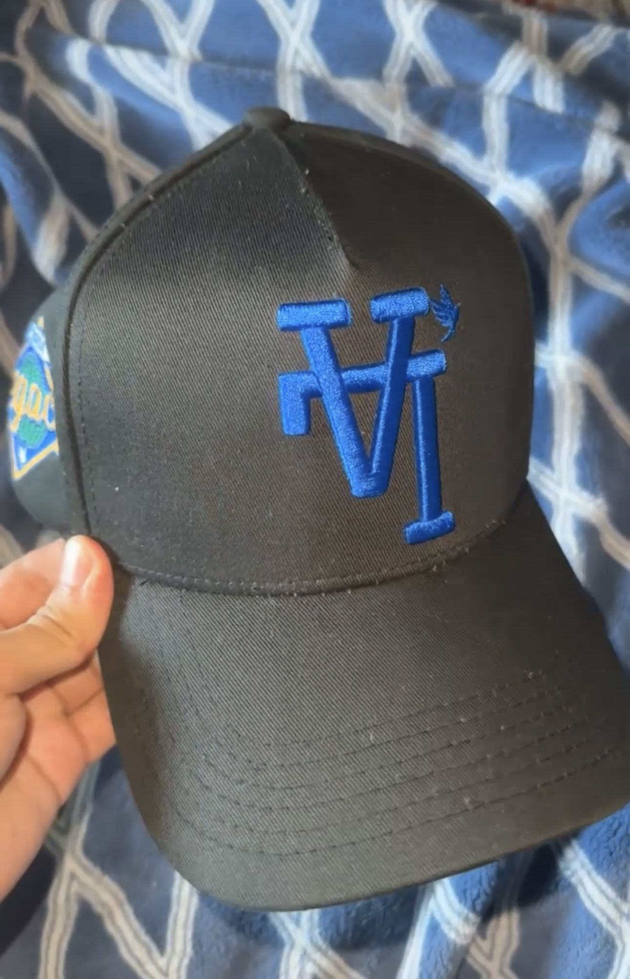 LA snapback hat