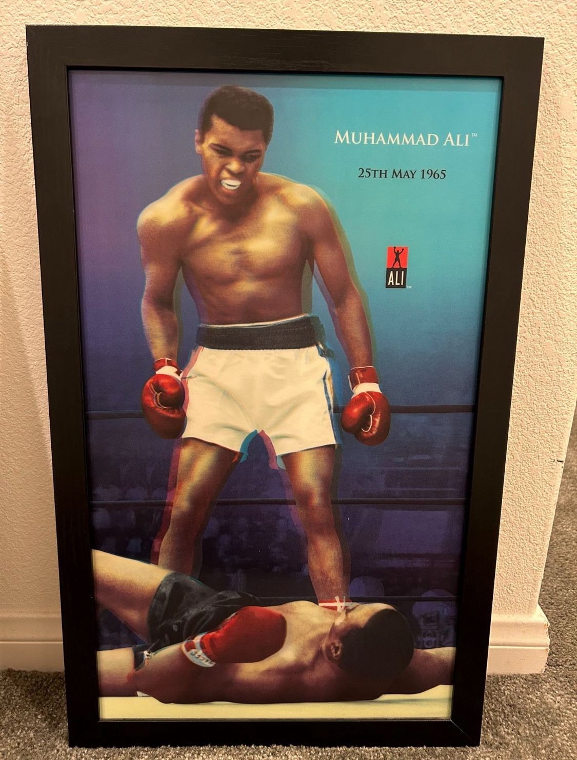 Muhammad Ali holographic picture