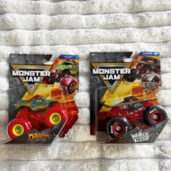 2 Monster Jam Chase | Dragon & Wreck Deck