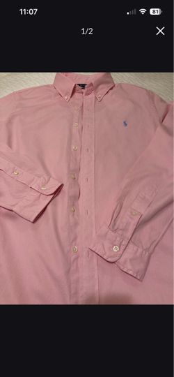Ralph Lauren Polo Pink Button-Down Shirt