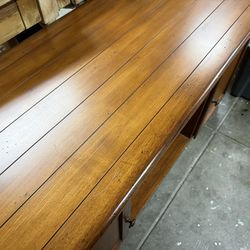 Wood TV stand 49L x 19D x 26H