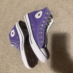 Converse Chuck Taylor All Star High-Top Sneaker Electric Purple Unisex M8 W10