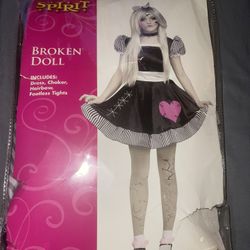 Broken Doll Adult Costume 