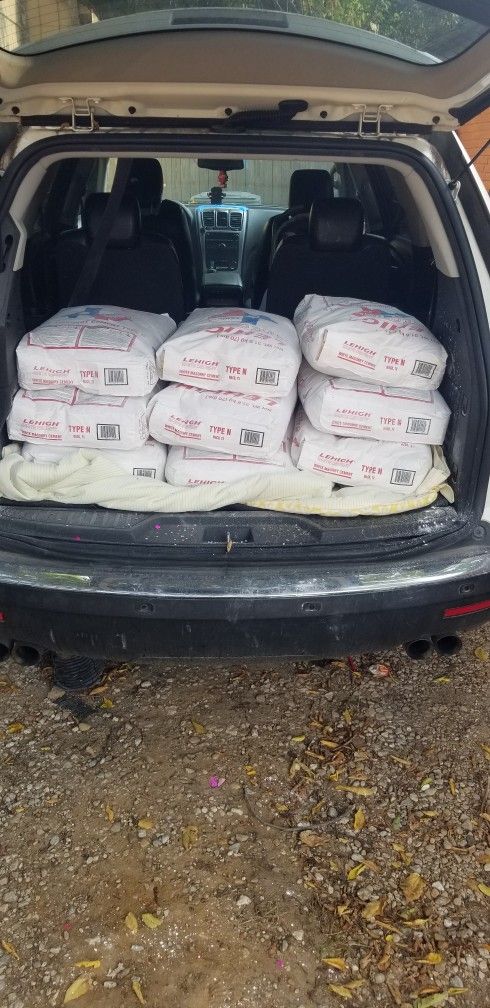 Cemento Blanco. 9 Dolar La Bolsa Son 15 Bolsas