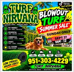 Sunday Turf Sale...temecula