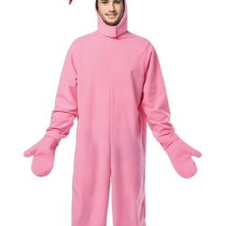A Christmas Story Deranged Easter Bunny  Costume Pajamas 