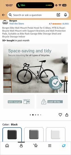 Borgen wall mount pedal