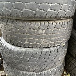 LT245/75r17 Load E Tires