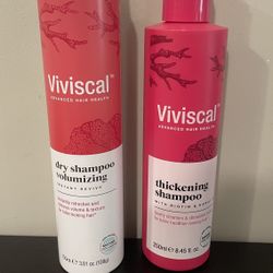 Viviscal shampoo /dry shampoo both for $15