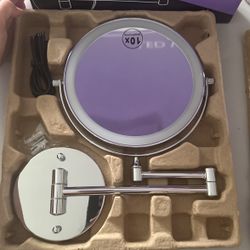 Wall Mounted Makeup Mirror