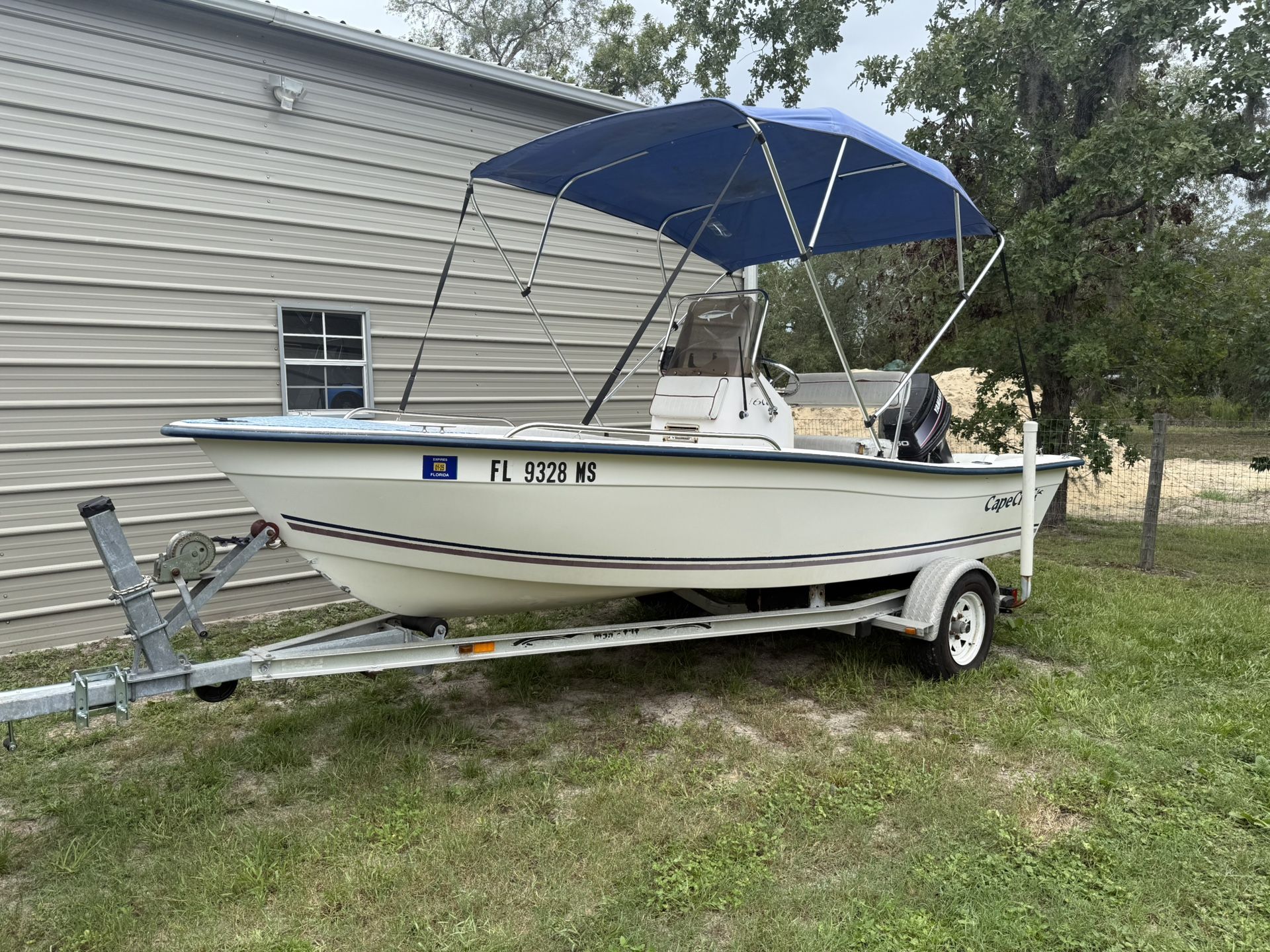 05 Cape Craft Center Console /50 Hp Yamaha
