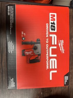 Milwaukee M18 Fuel 1” SDs Rotary Hammer Tool Only 