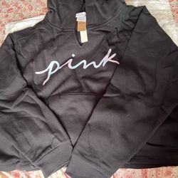 FLEECE CROPPED CINCHED CAMPUS HOODIE