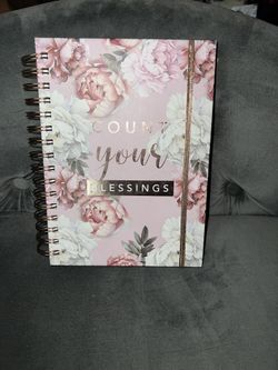 Pink Flowers Journal