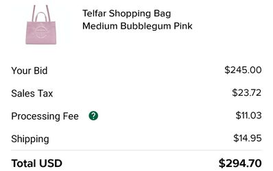 Telfar Bag Bubble Gum Pink – Hidden Sole