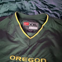 Oregon Ducks Pullover Jacket vintage Nike