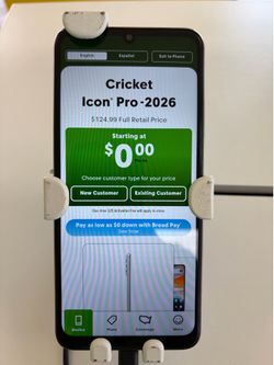 🔥 $0 Phone w/ Switch! Cricket Icon Pro 2026 & Icon Plus 2026   /   🔥 ¡Llévate un Cricket Icon Pro 2026 o Icon Plus 2026 desde $0 al cambiarte!