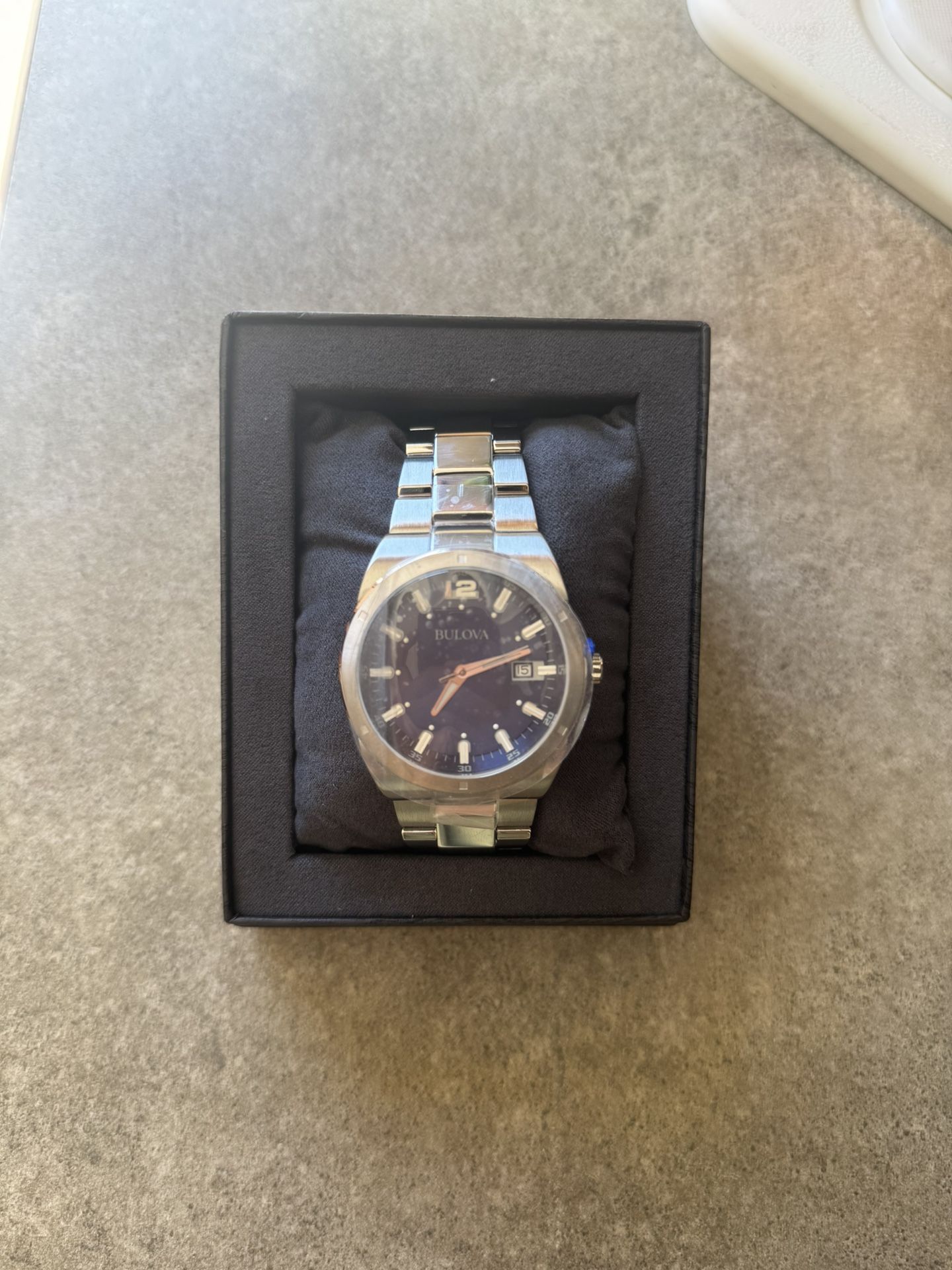BULOVA Men's Classic Analog Quartz Watch, 43mm