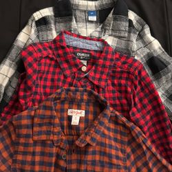 Boy Long Sleeve Flannels 