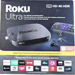 Roku Ultra HD/4K/HDR