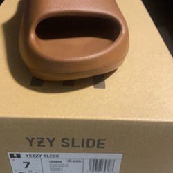 Ds Adidas Yeezy Slides Flax Sz7