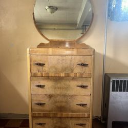 Antique Wooden Dresser 