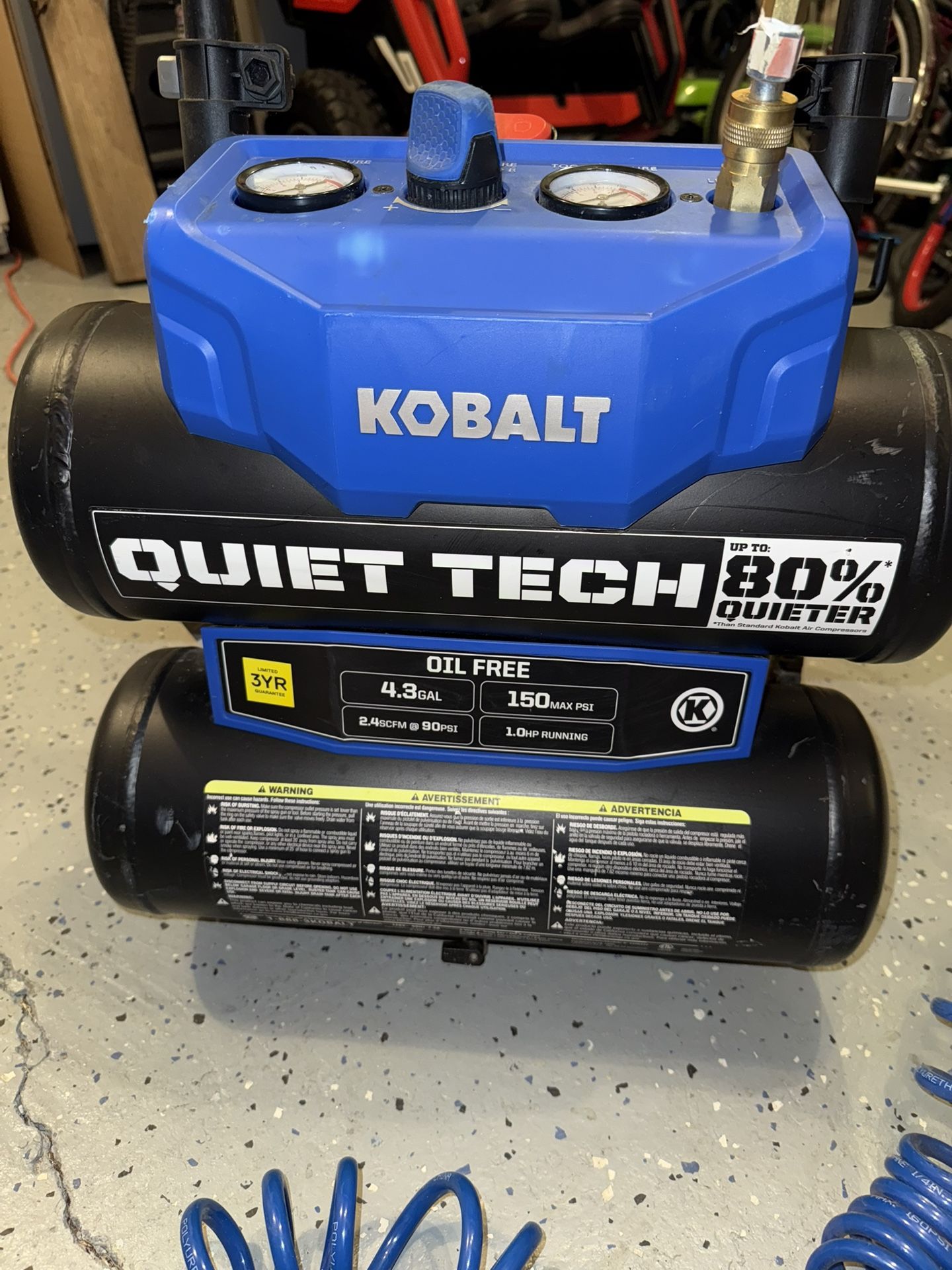 KOBALT air compressor