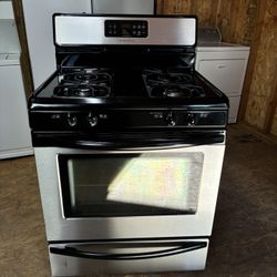 Stove Gas Frigidaire Stainless Steel 