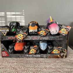 Monster Jam plushies 