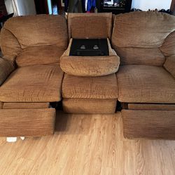 Duel Recliners, Couch 