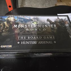 Monster Hunter World Board Game - Hunters Arsenal Extras New