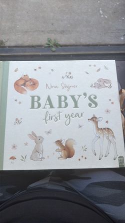 Baby's First Year Memory Book by Nina Štajner