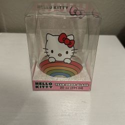 Hello Kitty Rainbow Wine Glass 