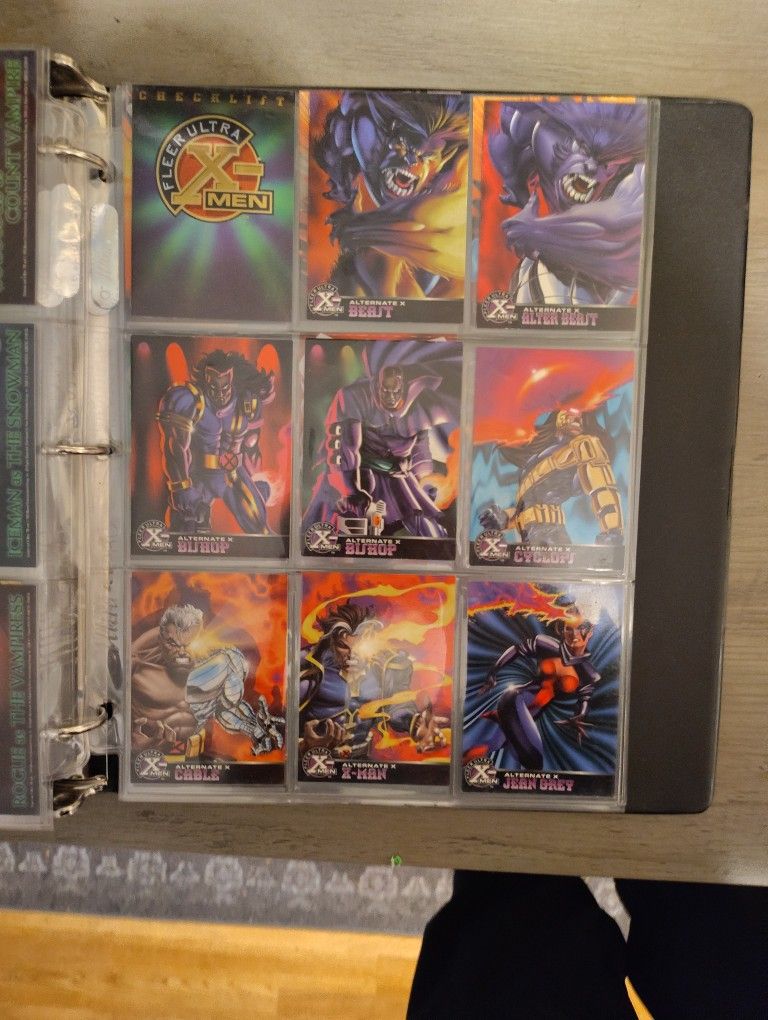 1990's Marvel Trading Cards