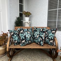 4 Patio Pillows brand new