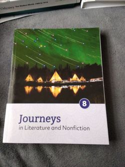 Journeys in Literature and Nonfiction 8 textbook